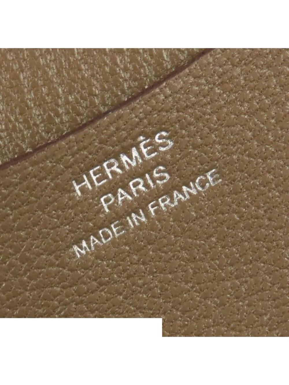 Hermes Agenda PM Etoupe Silver Chevre Cover